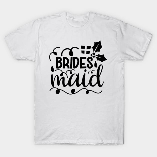 Wedding Bridal Party Gift T-Shirt by RRDESIGN